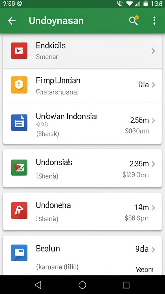 Tampilan antarmuka pengguna yang intuitif dan menarik.