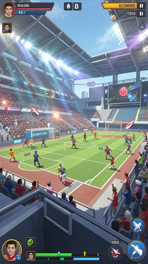 Sistem turnamen yang seru dan menantang.