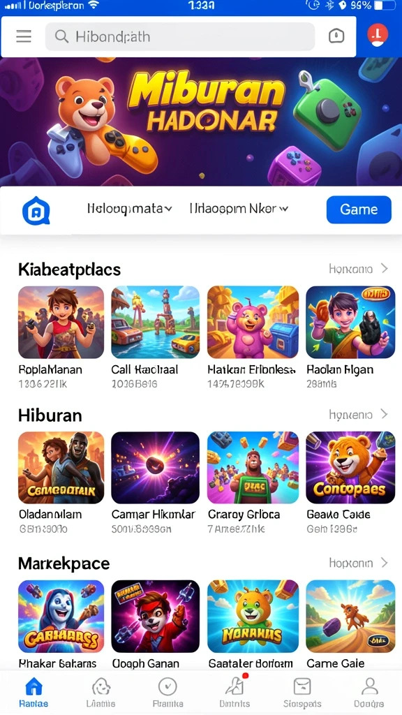 Interaksi sosial dengan pemain lain.
