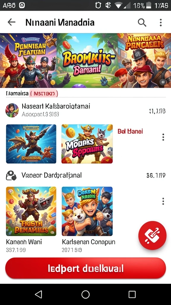 Antarmuka AYUWIN yang mudah dinavigasi.