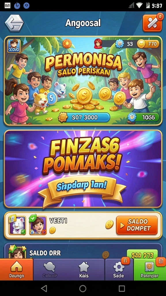 Mode multiplayer yang mengasyikkan untuk bermain bersama.