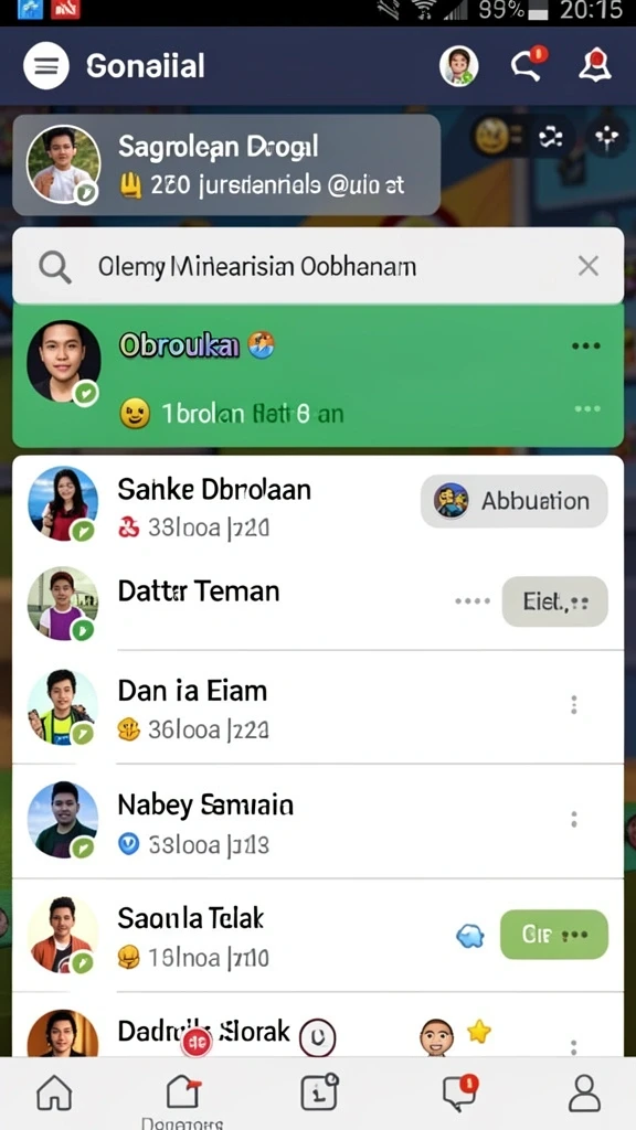 Level yang menantang dengan desain kreatif.