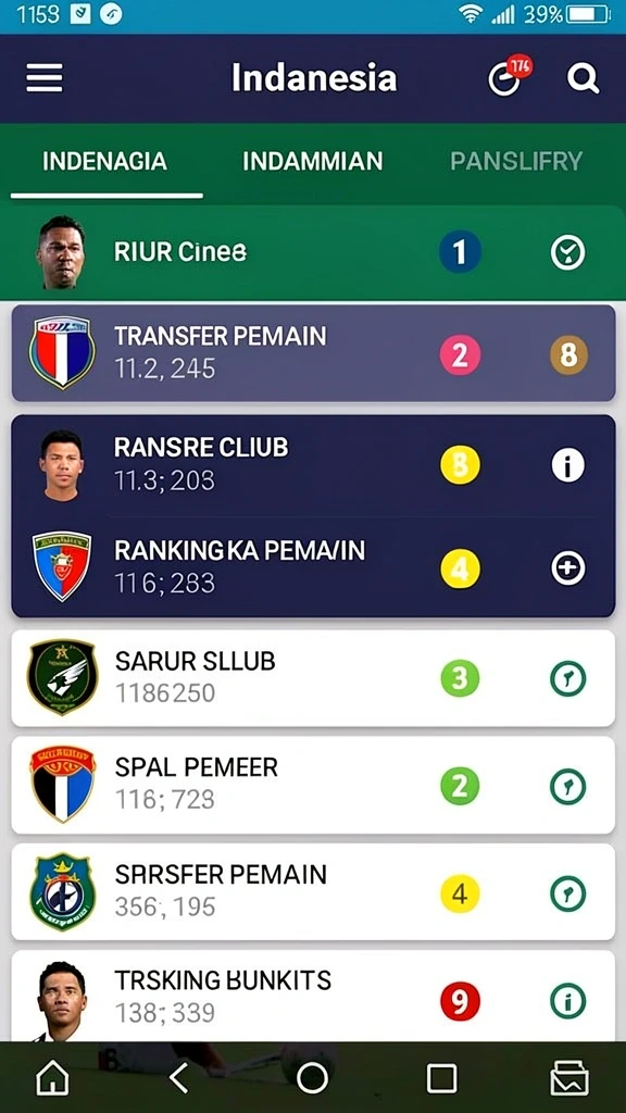 Tampilan antarmuka yang intuitif dan menarik.