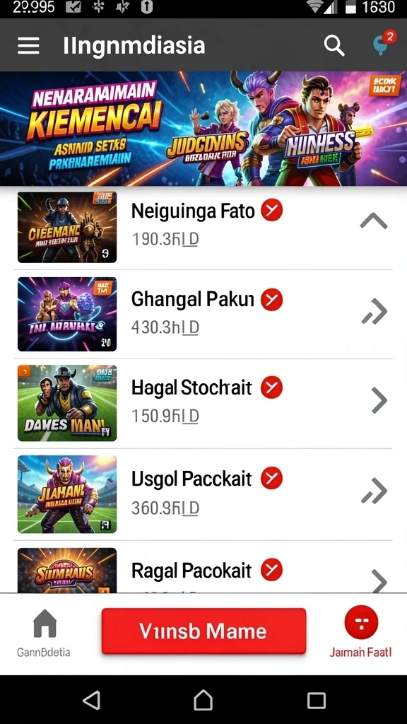 Menampilkan karakter utama DOWER88 dalam aksi.