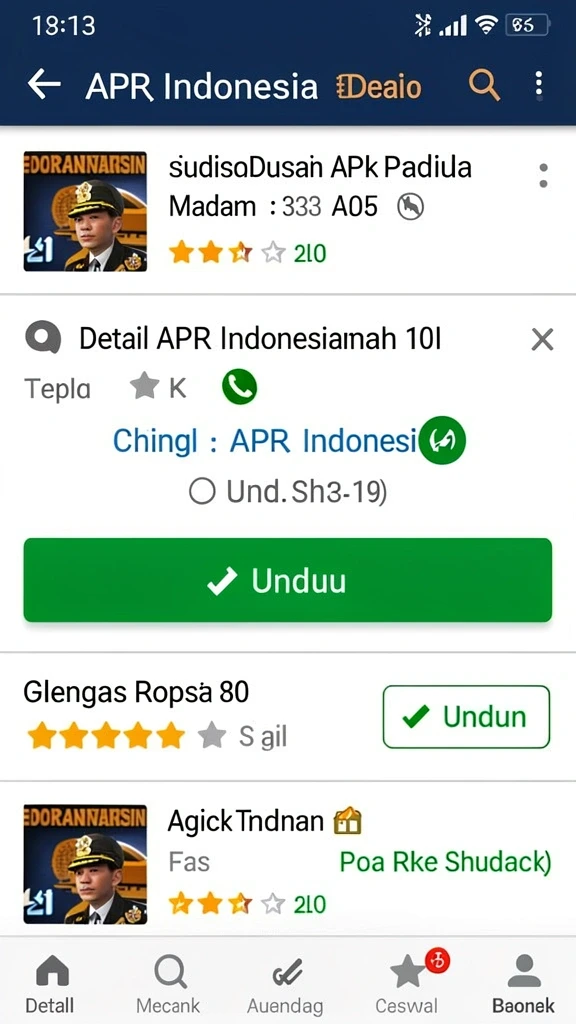 Tampilan antarmuka yang menarik dan mudah digunakan.