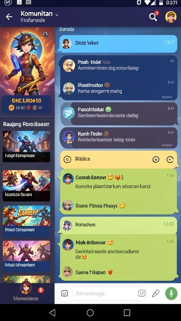 Grafik yang memukau di dalam game EMON77.