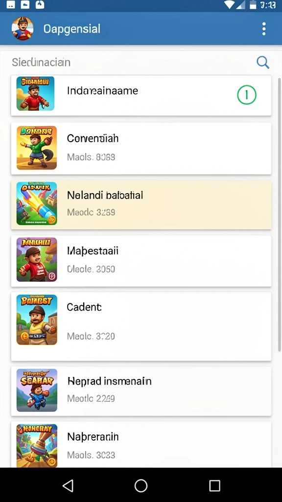 Screenshot ini menunjukkan aksi seru dalam gameplay GAMERP.