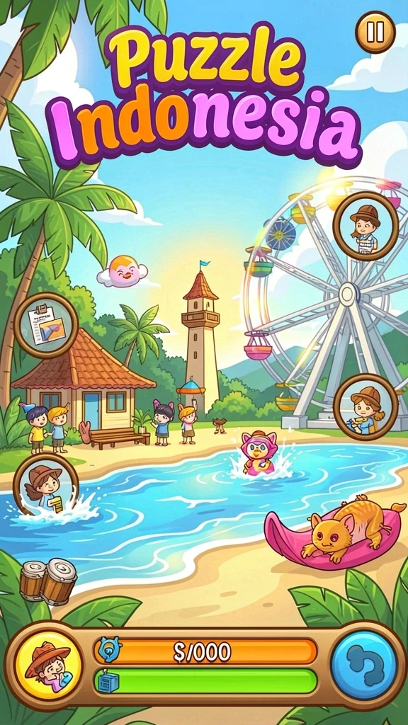 Tantangan menarik di setiap level GEMS365.