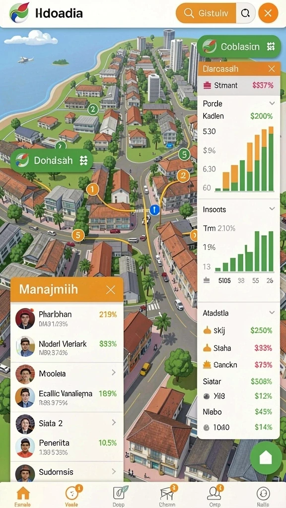 Fitur turnamen yang memungkinkan Anda bersaing untuk menang.