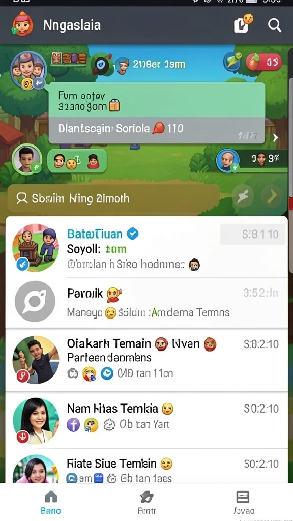 Tampilan antarmuka yang ramah pengguna.