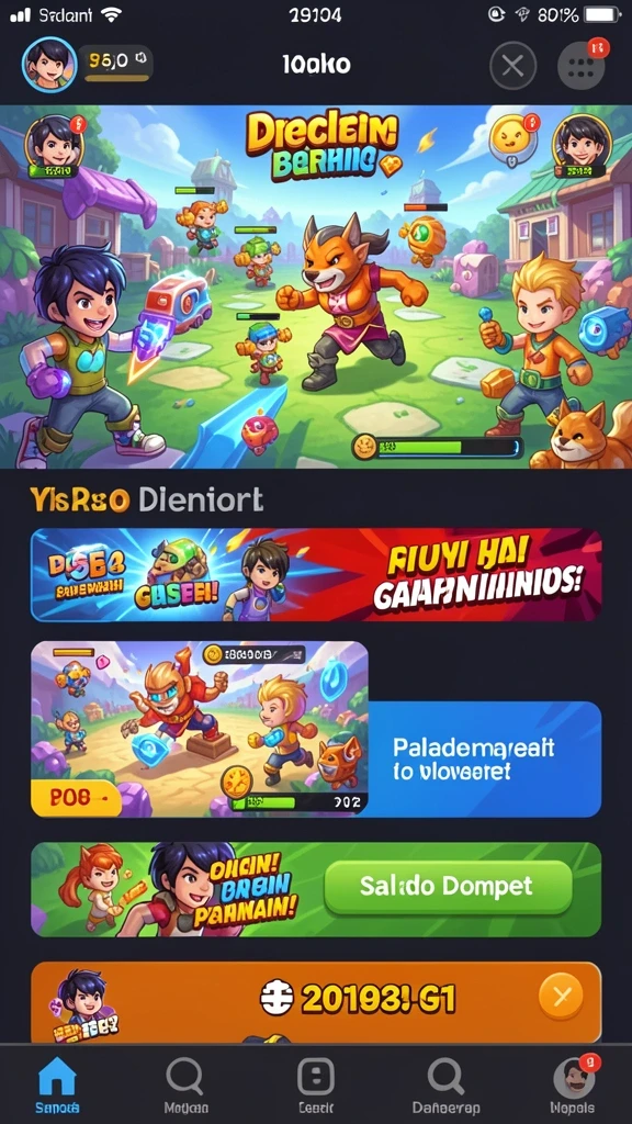 Tampilan utama aplikasi GRANDBET88 yang menarik.