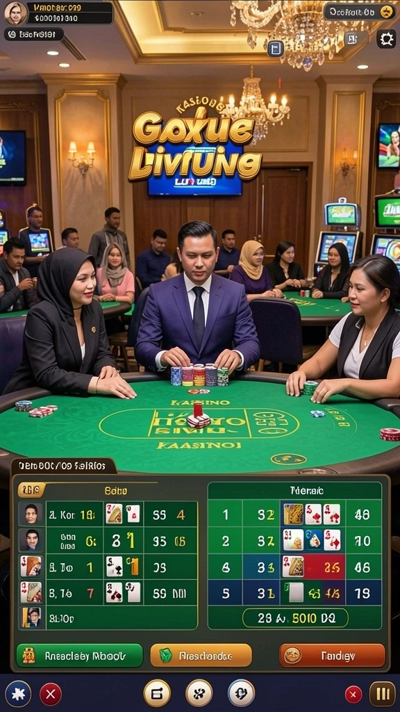 Menunjukkan berbagai mode permainan yang tersedia untuk dipilih.