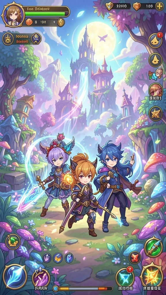 Screenshot memperlihatkan level baru yang menantang.