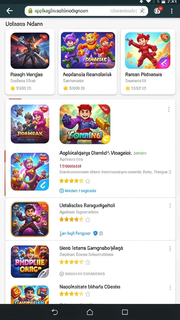 Tampilan antarmuka yang menarik dan mudah digunakan.