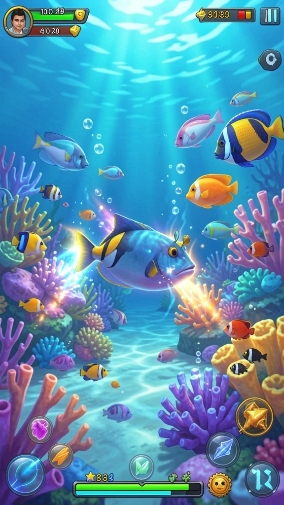 Ilustrasi gameplay yang menggambarkan keseruan permainan.