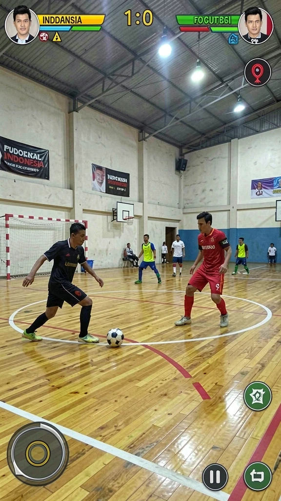 Tampilan antarmuka yang sederhana dan menarik.