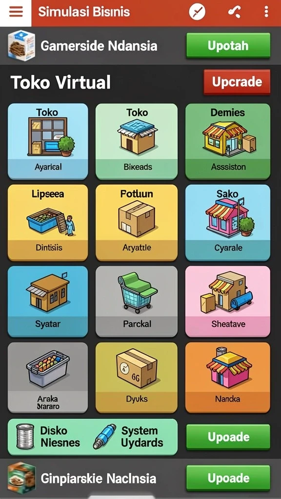 Screenshot menampilkan salah satu level yang menantang.