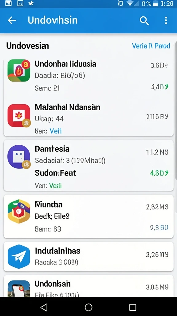 Tampilan awal yang menarik dan mudah dinavigasi.