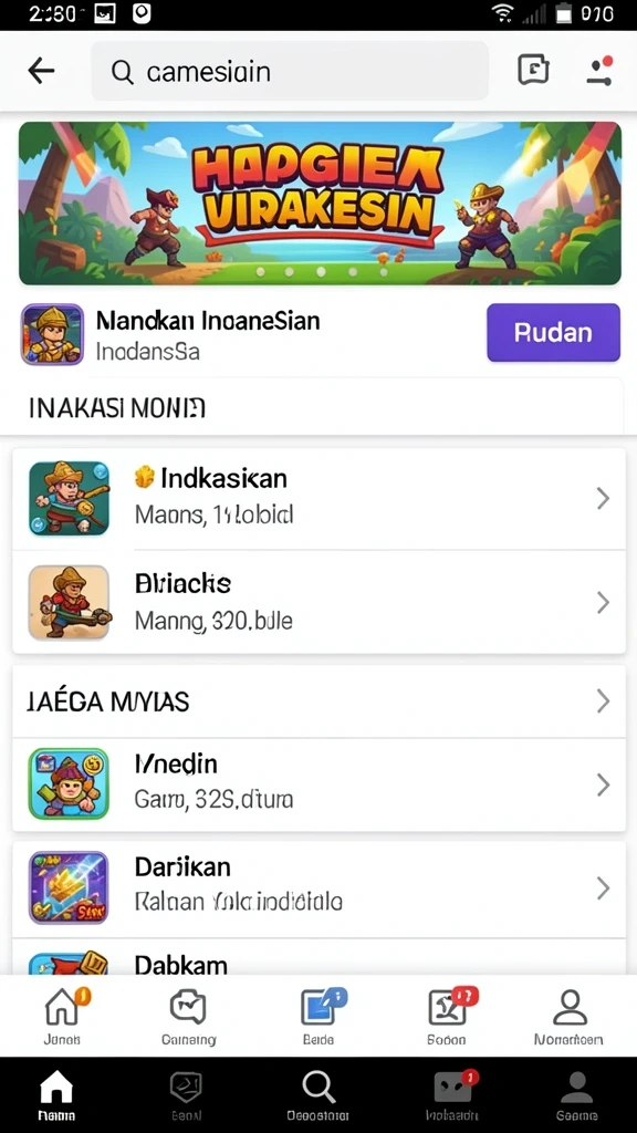 Screenshot menampilkan karakter utama dalam aksi.