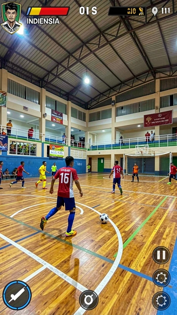 Tampilan antarmuka pengguna yang menarik dan modern.