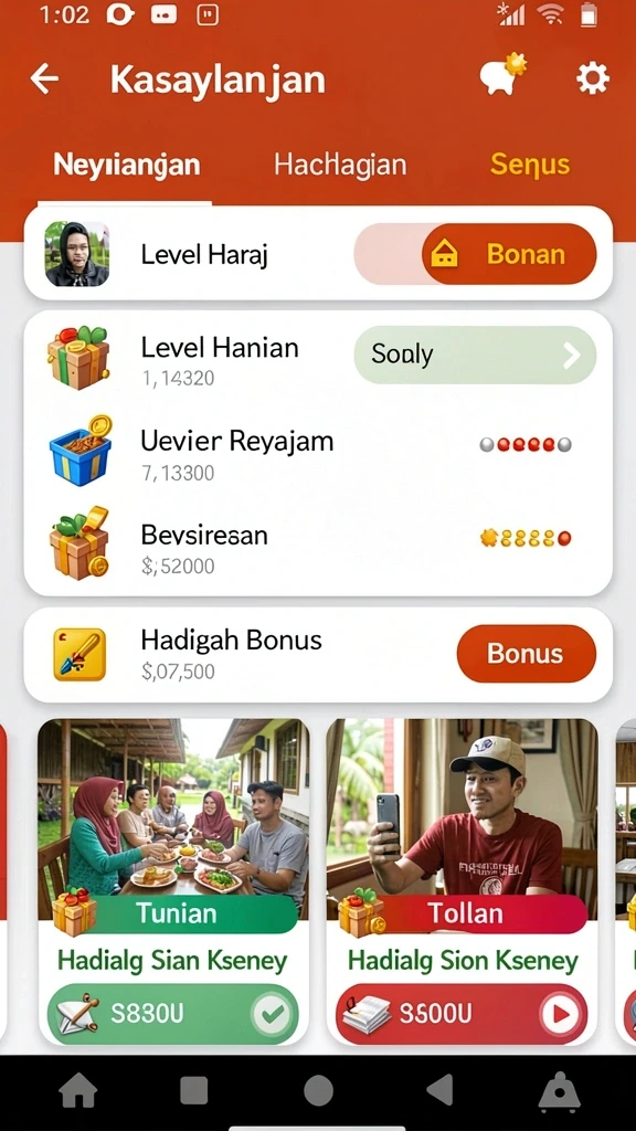 Beragam pilihan permainan seru dan menantang.