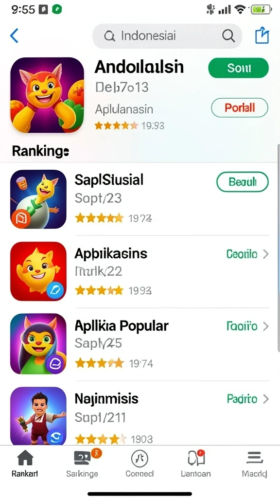 Tampilan judul yang menarik dan informatif.
