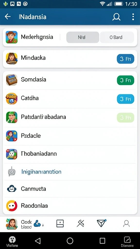 Tampilan antarmuka yang user-friendly dan menarik.