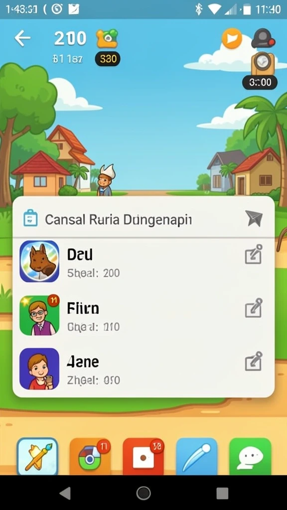 Fitur statistik membantu pemilihan angka secara efektif.