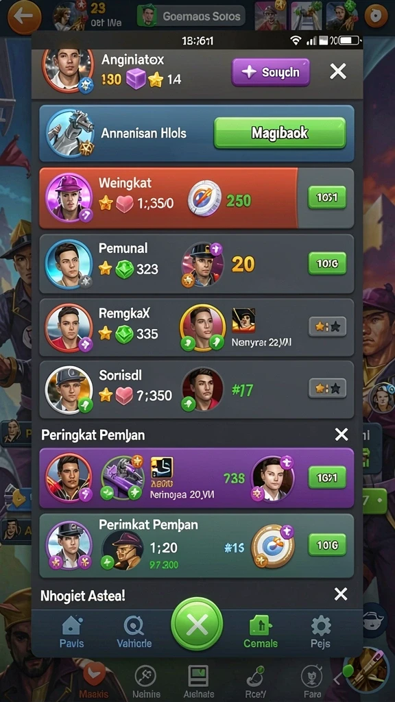 Tampilan antarmuka yang menarik dan mudah dinavigasi.