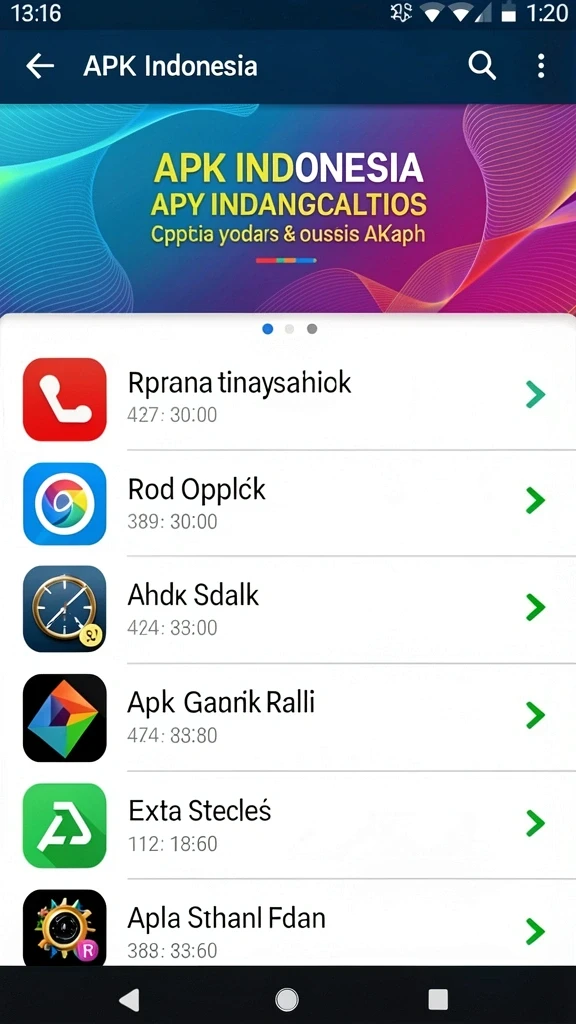 Tampilkan antarmuka utama aplikasi ROBINTOGEL.