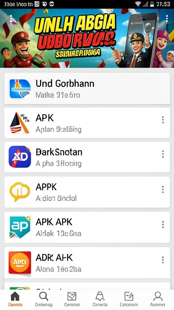 Tampilan antarmuka pengguna yang intuitif.
