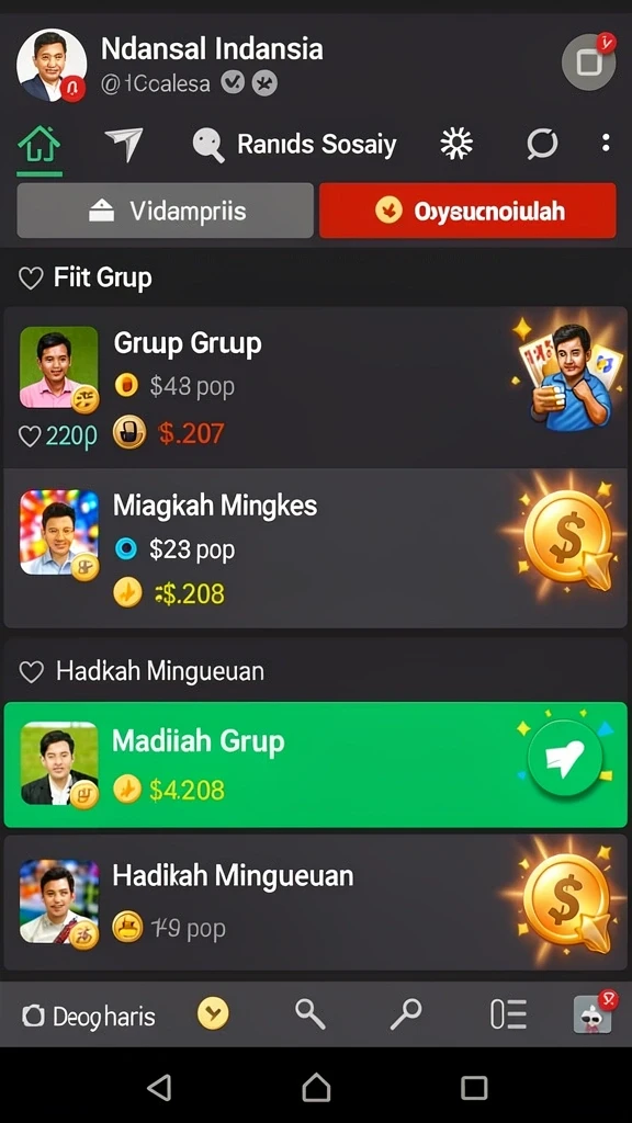 Screenshot menunjukkan karakter utama dalam aksi.