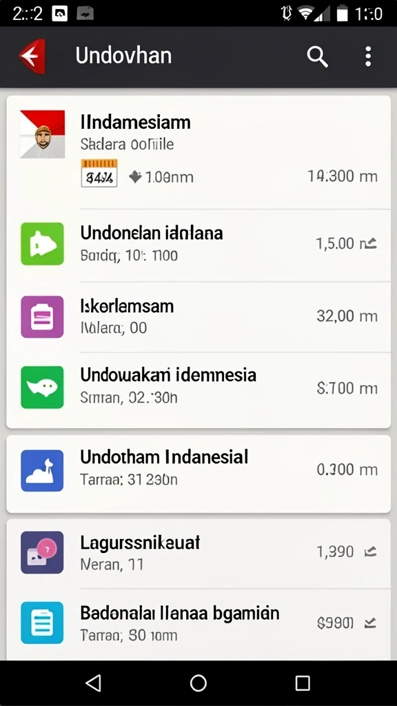 Tampilan antarmuka yang menarik dan intuitif.