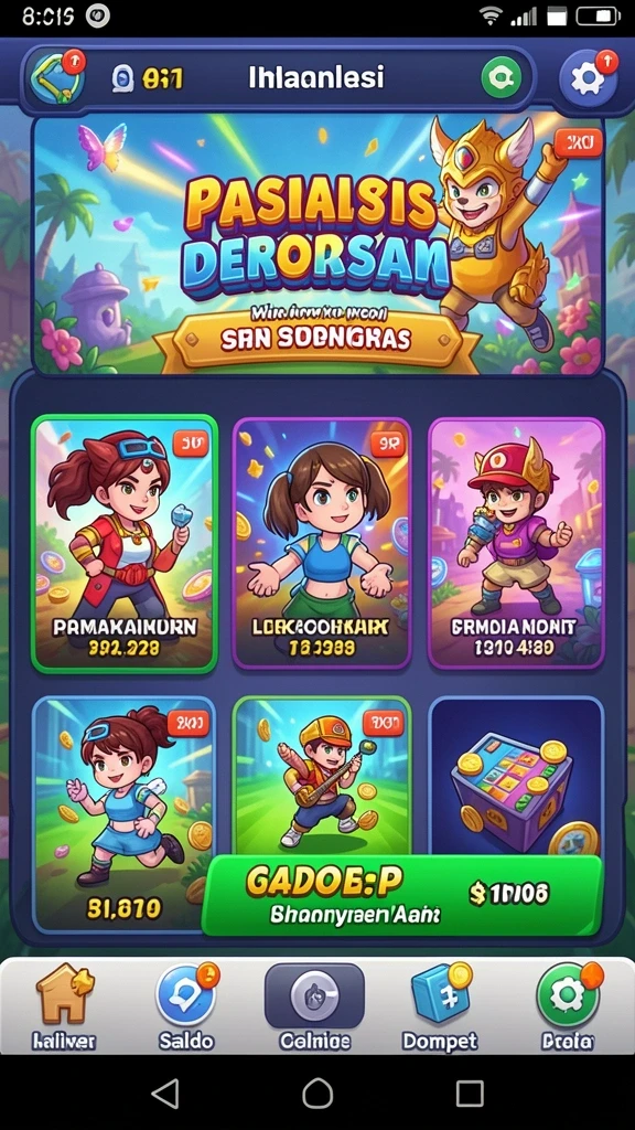 Antarmuka pengguna yang menarik dan intuitif.