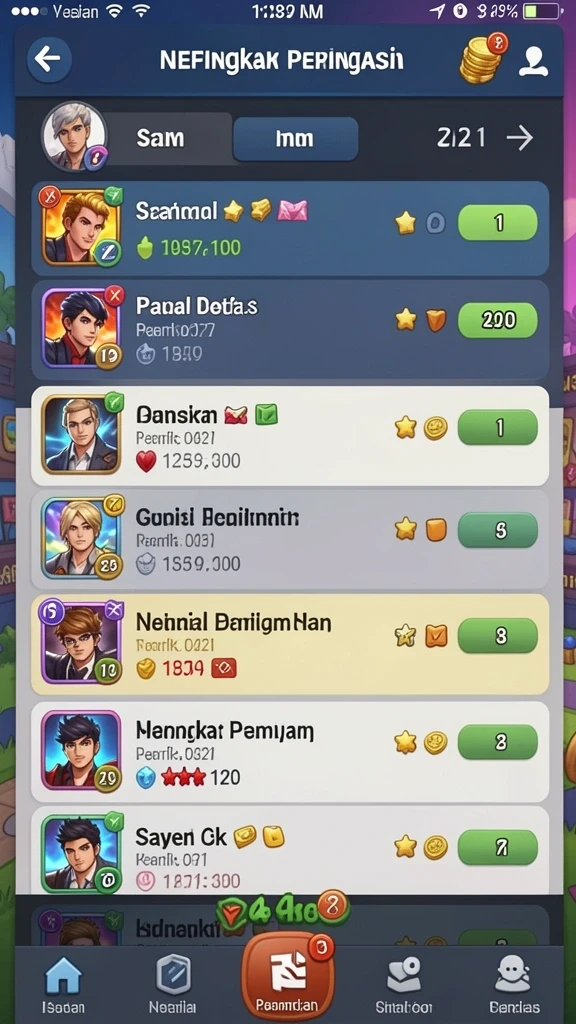 Mode permainan multiplayer yang seru bersama teman.