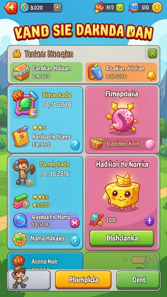 Karakter unik dengan kemampuan khusus.