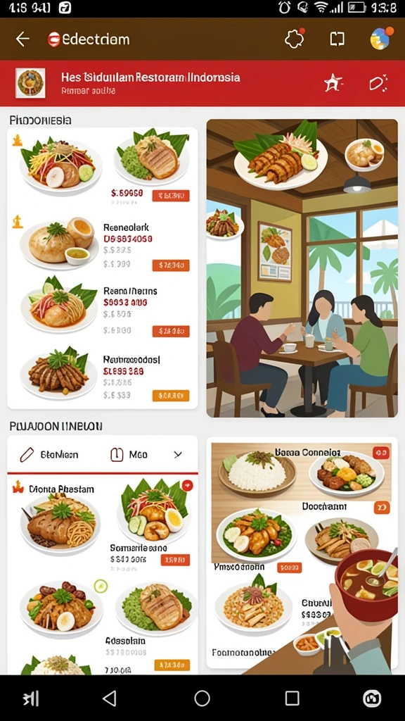 Tampilan antarmuka yang menarik dan mudah digunakan.