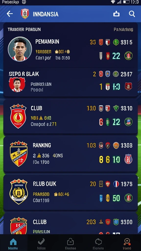 Beragam pilihan game untuk menghibur penggunanya.