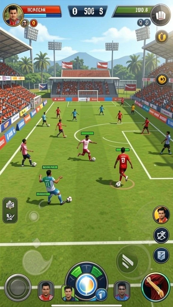 Tingkat kesulitan yang bervariasi di setiap level.