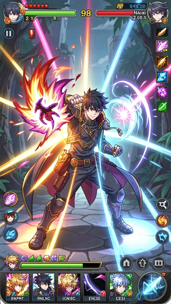 Mode multiplayer yang memungkinkan bermain bersama teman.