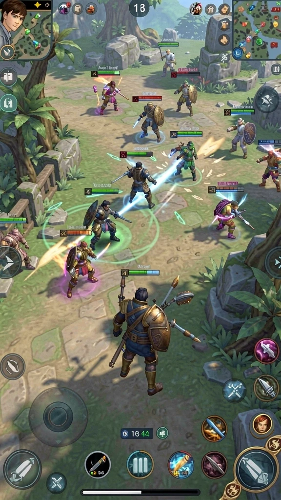 Demo gameplay yang menunjukkan kontrol yang responsif.